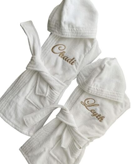 Peignoirs de bain enfants bébés