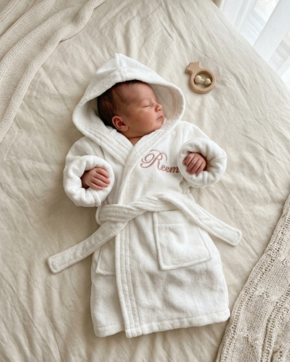 Peignoir de bain 0-12 mois