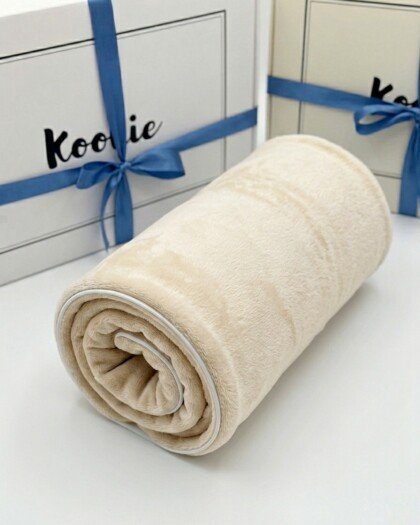Couverture beige